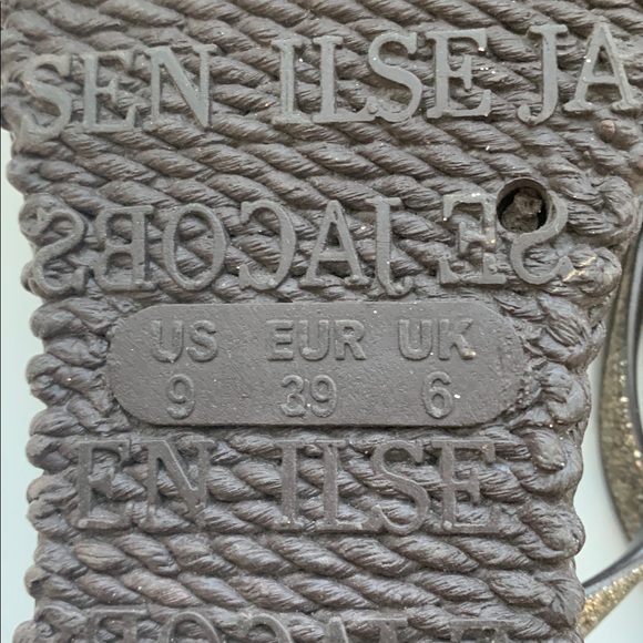 Ilse Jacobsen Flip-flops Glitter - Cub Brown Size 9 - Picture 7 of 8